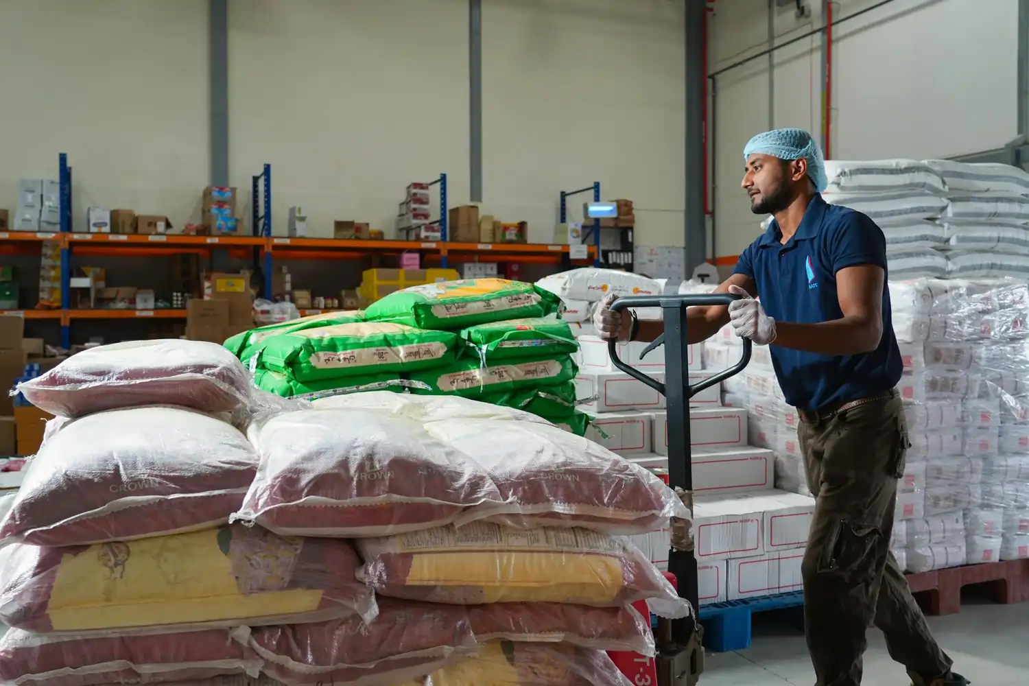 Leading Food Distribution Company In Qatar Safe Efficient Warehouse