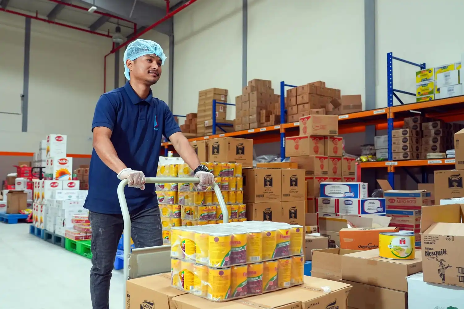 Leading Food Distribution Company In Qatar Safe Efficient Warehouse Leading Food Distribution Company In Qatar Safe Efficient Warehouse