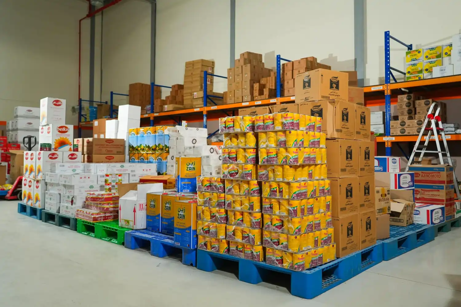 Leading Food Distribution Company In Qatar Safe Efficient Warehouse